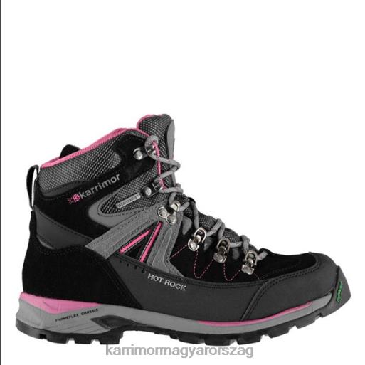 Karrimor cipő fekete/rózsaszín nők hot rock sétacipő P60RX90