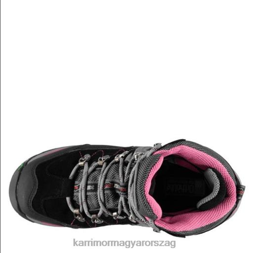 Karrimor cipő fekete/rózsaszín nők hot rock sétacipő P60RX90