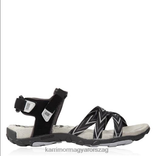 Karrimor cipő fekete nők salina sétáló szandál P60RX105