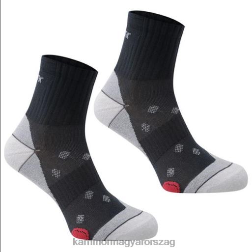 Karrimor kiegészítők középszürke nők 2 csomag futózokni P60RX49
