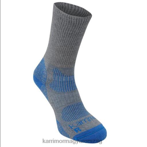 Karrimor kiegészítők szürke/kék nők merinószálas könnyű járózokni P60RX120