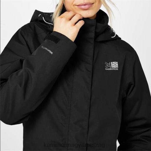 Karrimor ruházat fekete nők 3 az 1-ben weathertite kabát P60RX194
