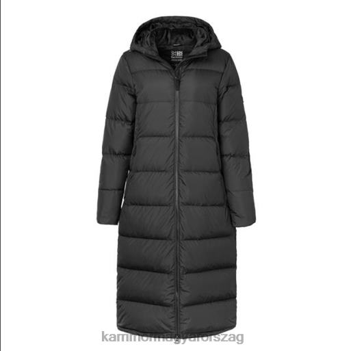 Karrimor ruházat fekete nők pehely hosszú kabát P60RX248