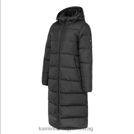 Karrimor ruházat fekete nők pehely hosszú kabát P60RX248