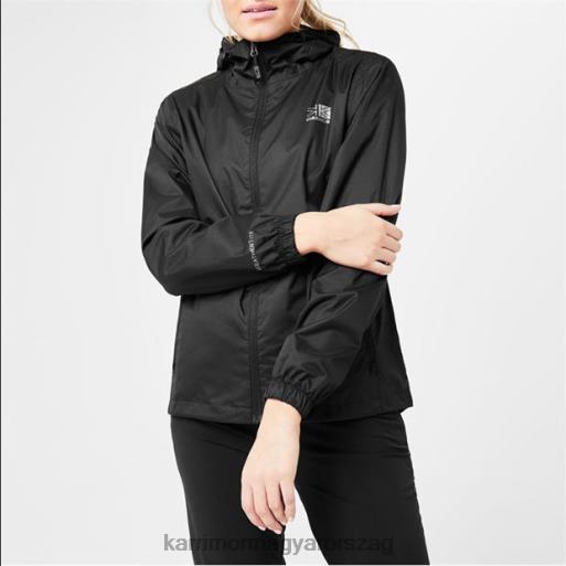 Karrimor ruházat fekete nők sierra kapucnis kabát P60RX268
