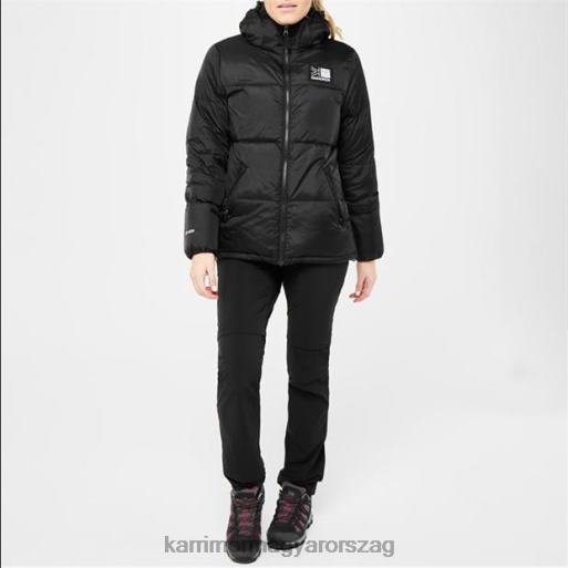 Karrimor ruházat fekete nők tábori kabát P60RX252