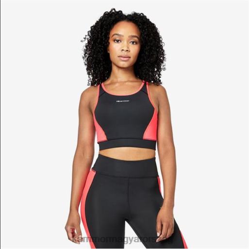 Karrimor ruházat fekete/rózsaszín nők tempós sportmelltartó P60RX33